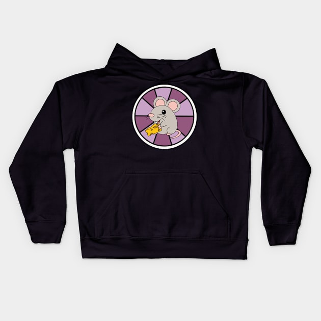 Cute Mouse Kids Hoodie by kayylpso